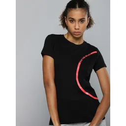 HRX by Hrithik Roshan Typography Printed Pure Cotton T-shirt-picture-34