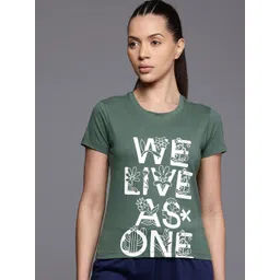 HRX by Hrithik Roshan Typography Printed Pure Cotton T-shirt-picture-25