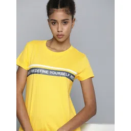 HRX by Hrithik Roshan Typography Printed Pure Cotton T-shirt-picture-23