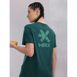 HRX by Hrithik Roshan Typography Printed Relaxed Fit Training T-shirt-picture-26