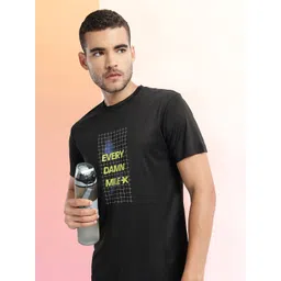 HRX by Hrithik Roshan Typography Printed Running T-shirt-picture-34