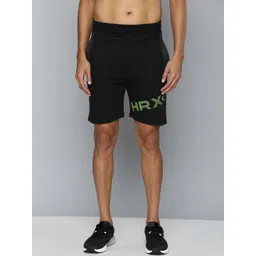 HRX by Hrithik Roshan Typography Printed Shorts-picture-21