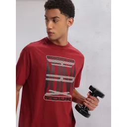 HRX by Hrithik Roshan Typography Printed Training T-shirt-picture-15