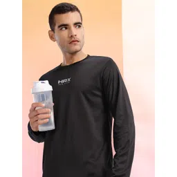 HRX by Hrithik Roshan Typography Printed Ultralite Running T-shirt-picture-11