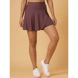 HRX by Hrithik Roshan Ultra Soft High Rise Training Skorts-picture-30