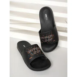 HRX by Hrithik Roshan Unisex Printed Sliders-picture-31