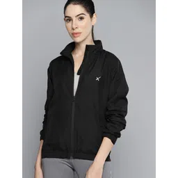 HRX by Hrithik Roshan Women Black Outdoor Sporty Jacket-picture-20