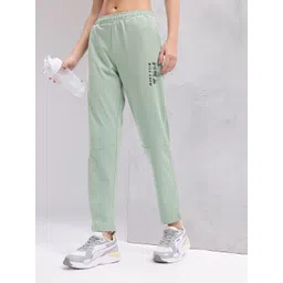 HRX by Hrithik Roshan Women Brand Logo Printed Mid-Rise Running Track Pants-picture-39