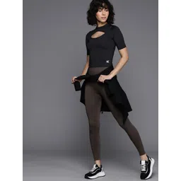 HRX by Hrithik Roshan Women Cut Outs Slim Fit T-shirt-picture-20