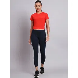 HRX by Hrithik Roshan Women Cut Outs Slim Fit T-shirt-picture-24