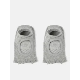 HRX By Hrithik Roshan Women Grey Ankle Length Yoga Socks-picture-26