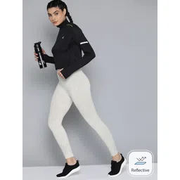 HRX by Hrithik Roshan Women High Neck Slim Fit T-shirt-picture-37