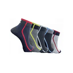 HRX by Hrithik Roshan Women Pack Of 5 Ankle-Length Socks-picture-16