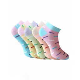 HRX by Hrithik Roshan Women Pack of 5 Socks-picture-15