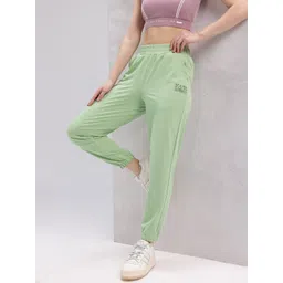 HRX by Hrithik Roshan Women Printed Detail Mid-Rise Lifestyle Joggers-picture-10