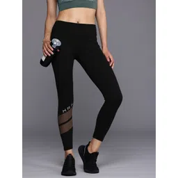HRX by Hrithik Roshan Women Rapid-Dry Antimicrobial Finish Training Tights-picture-25