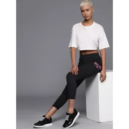 HRX by Hrithik Roshan Women Slim Fit 3/4th Length Tights-picture-39