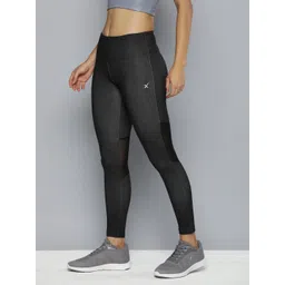 HRX by Hrithik Roshan Women Solid Rapid-Dry Training Tights-picture-16