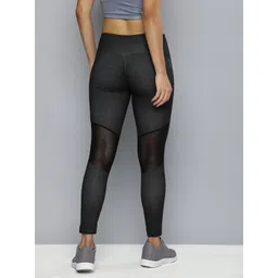 HRX by Hrithik Roshan Women Solid Rapid-Dry Training Tights image 5
