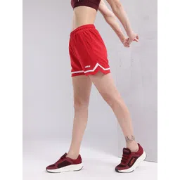 HRX by Hrithik Roshan Women Striped Training Shorts-picture-24