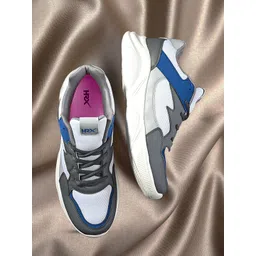 HRX by Hrithik Roshan Women White & Grey Mesh Memory Foam Running Shoes-picture-18