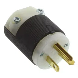 HUBBELL WIRING DEVICES CONNECTOR, POWER ENTRY, PLUG, 20A, HBL5466C-picture-31