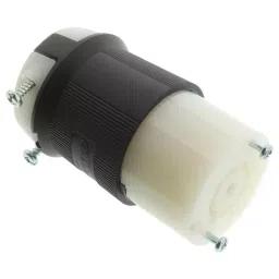 HUBBELL WIRING DEVICES CONNECTOR, POWER ENTRY, RECEPTACLE, 20A, HBL2513-picture-34