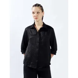 Hubberholme Black Oversized Shirt-picture-21