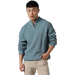hubberholme Men Acrylic Knitted Relaxed Fit Round Neck Full Sleeves Sweaters 3-picture-51