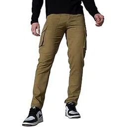 hubberholme Men Navy Blue Regular Smart Cargo HHMWTS007_NV-picture-38