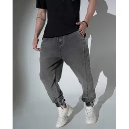 hubberholme Men Regular Fit Mid-Wash Joggers-picture-46