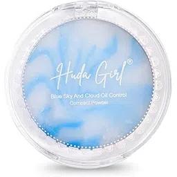 HUDA GIRL Blue Sky & Cloud Instant Oil Control Gel Compact Powder for Oily Skin - Mattifying, Poreless Finish - 2in1 Primer & Oil Control Compact Powder, Long-Lasting Compact for Women-picture-48