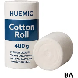 huemic Pure Absorbent Cotton Roll for Baby Care | Cosmetic & SkincareBZ Gauze Medical Dressing-picture-2