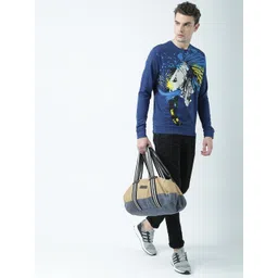 Huetrap Men Navy Blue Printed Sweatshirt-picture-23