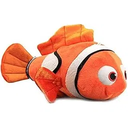 HUG 'n' FEEL SOFT TOYS – Orange Clown Fish 25cm Plush Toy | Nemo Style Soft Toy for Kids, Girls & Boys | Ultra Soft, Huggable, Cuddly Stuffed Animal | Birthday & Gift for Valentine’s Day-image-19
