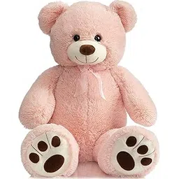 HUG 'n' FEEL SOFT TOYS Teddy Bear 4 feet, Soft Toy, Teddy Bear 4 feet for Girls, Soft Toys for Kids, Birthday Gift for Girls,Wife,Girlfriend,HusbandPlush & Stuffed Toys (Pink, 4 feet)-image-29