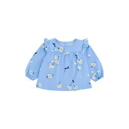 HuggleBug Girls Cotton Tops-picture-20