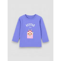 HuggleBug Girls Pure Cotton Tshirts-picture-14