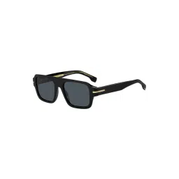 Hugo Boss Blue Rectangular Sunglasses for Men-picture-16