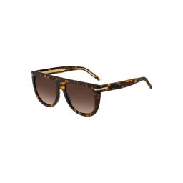 Hugo Boss Brown UV Protection Square Sunglasses for Women-picture-44