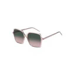 Hugo Boss Green UV Protection Square Sunglasses for Women-picture-13