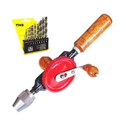 HUKUMS Hand Drill Machine With 13 Pcs Drill Bit Set-picture-21