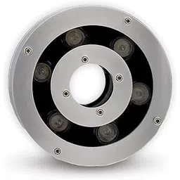 HUMA Fountains and Pools 18 WATT Adjustable Nozzle Fountain Light with 1" Centre Hole 5 INCH Outer and 2 INCH Length (HF059) (Warm White)-picture-16