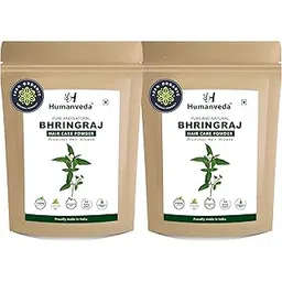 Humanveda Natural Bhringraj Powder | 100gm (Pack of 2) | Eclipta Alba/False Daisy | for Nourishment of Skin & Hair-picture-12