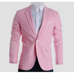 humjoli Men Solid Single Breasted Casual Blazer-picture-27