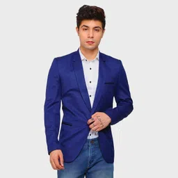 humjoli mens wear Men Solid Single Breasted Casual, Formal, Party, Festive & Wedding Blazer-picture-13
