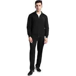 hummel Promo Men's All weather Regular Fit Track Suit with Zipper and Pockets Comfortable Breathable Stretchable Soft Fabric For Everyday Use Ideal for Gym Training or Running Loungwear-picture-21