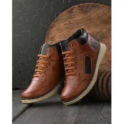 hundo p Men Round-Toe Lace-Up Sneakers-picture-30
