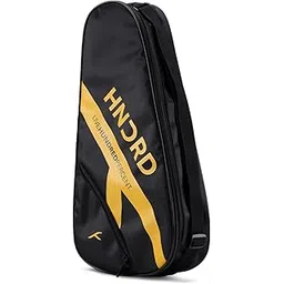 Hundred Cosmo Pack Pickleball Kitbag | Compact Pickleball Gear Organizer (Black/Orange)-picture-23