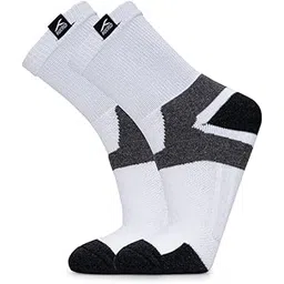 HUNDRED Nylon Court Quarter Length Performance Sports Socks (White)-picture-49